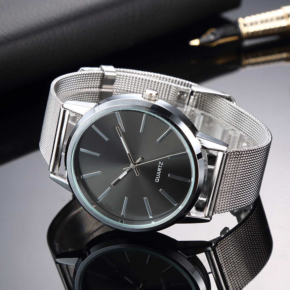 Simple Ultra-thin Stainless Steel Quartz Watch