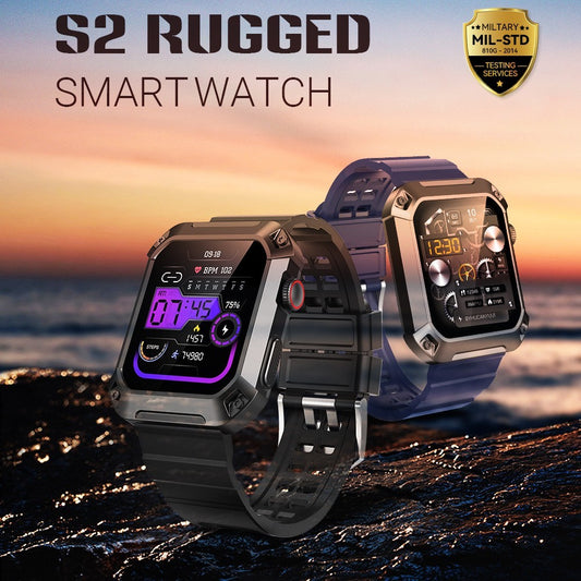 Three-proof Heart Rate And Blood Pressure Sport Mode Smart Watch