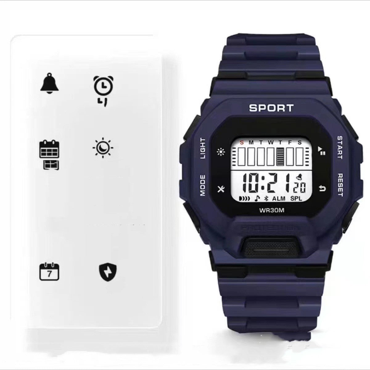 Electronic Watch For Waterproof Sports Of Middle School Students