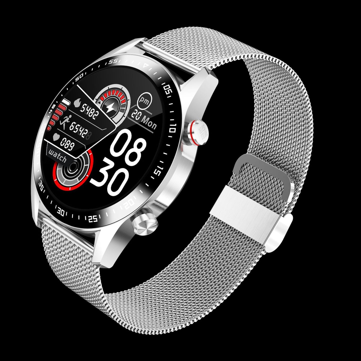 New E12 Watch Heart Rate Blood Pressure Blood Oxygen Detection