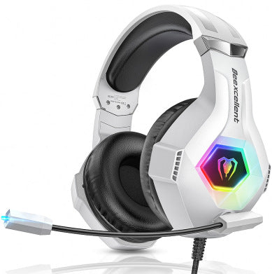 Headset With Mike Thunder Wear Luminous Gaming Headset