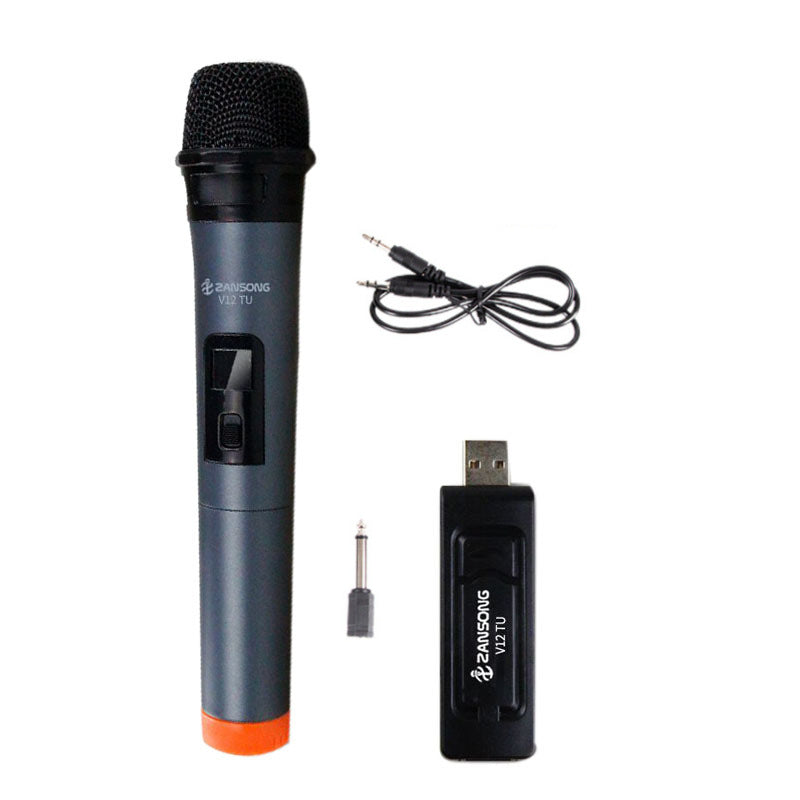 Wireless Microphone V12 Is Suitable For Speaker Amplifier Computer Handheld Microphone