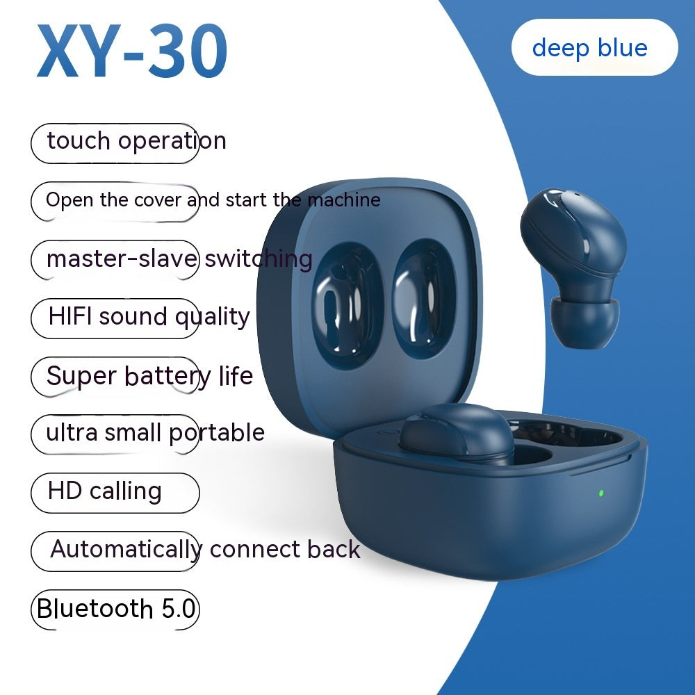 Binaural Wireless Real Stereo Bluetooth Earphone