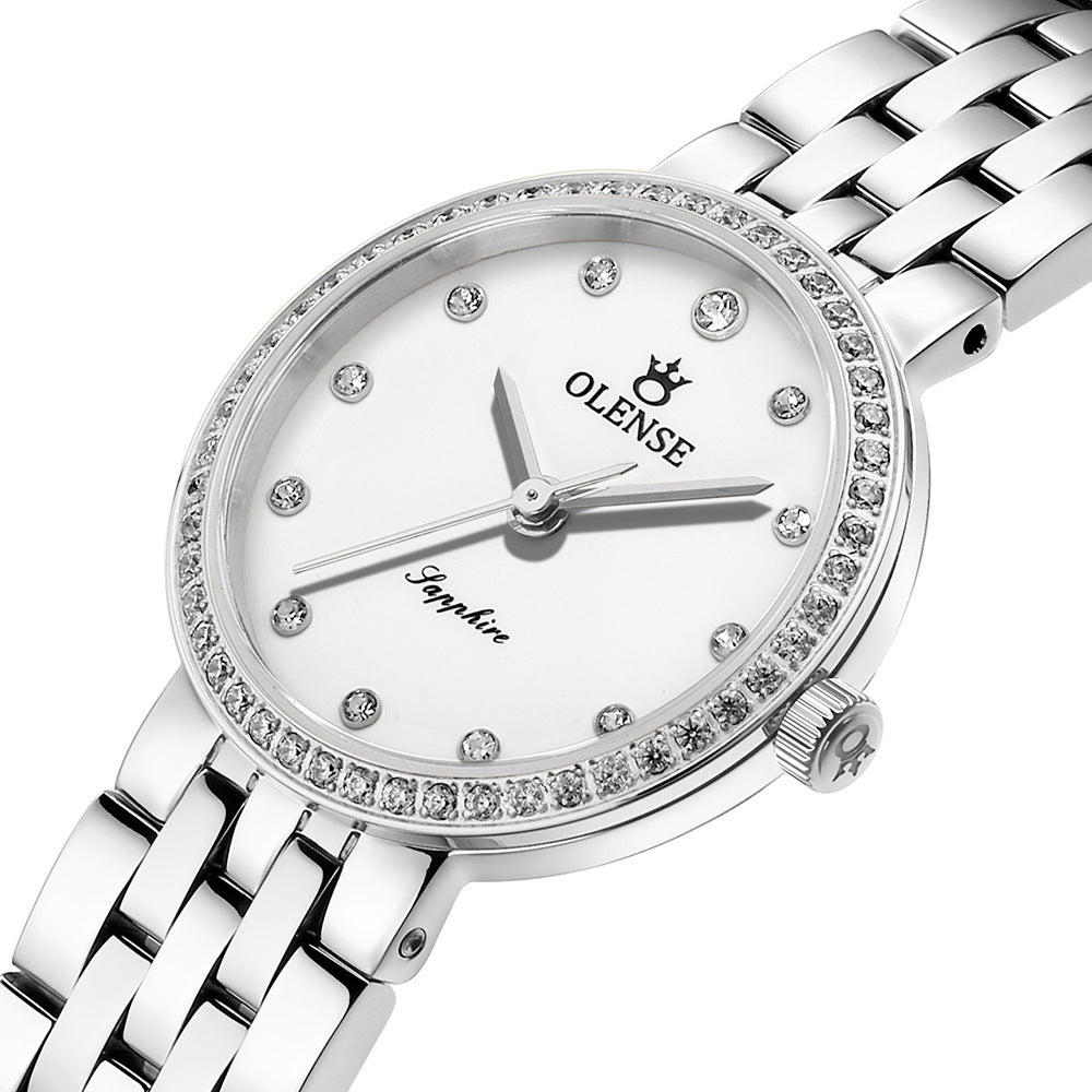 High Grade Stainless Steel Ladies Quartz Watch Waterproof