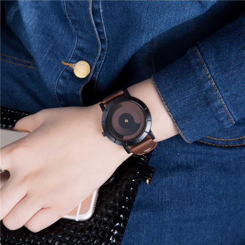 Belt Fashion Personality Men's Student Couple Quartz Watch