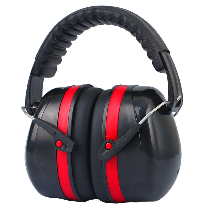 Luxury head mounted sound and noise proof earmuff