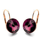 High-grade Multicolor Crystal Earrings For Women