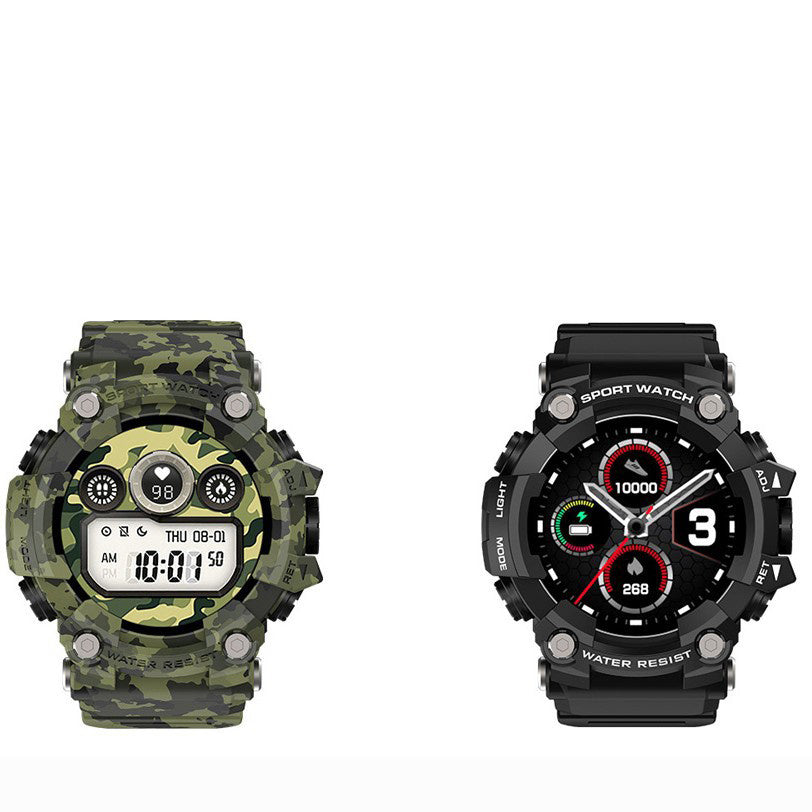 T6 Tactical Rugged Smart Watch Bracelet Waterproof 1.3 "