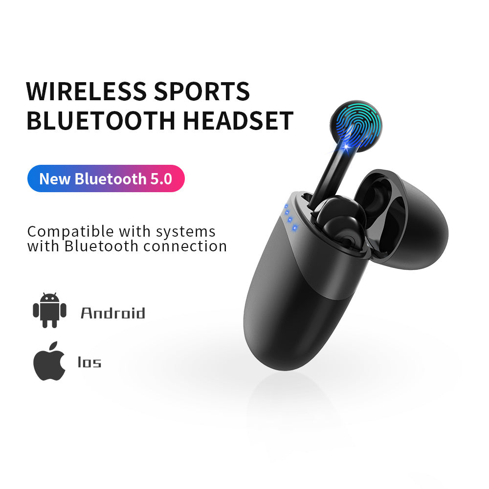 Wireless bluetooth headset