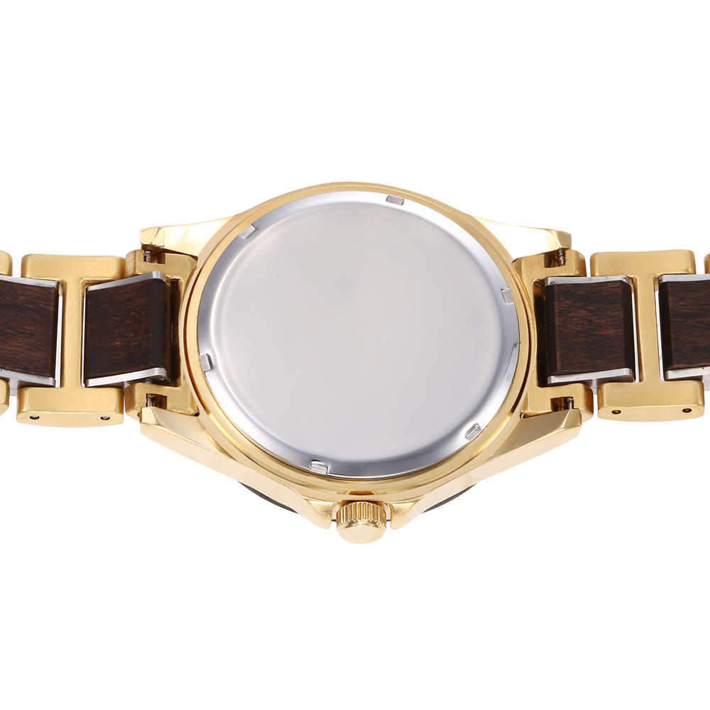 Men Quartz Watch Golden