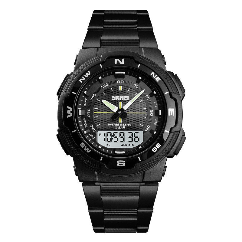 Waterproof electronic watch for outdoor sports