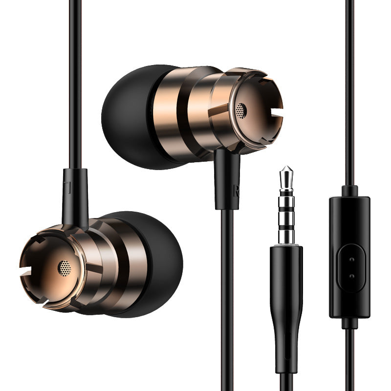 Metal turbo in-ear headphones