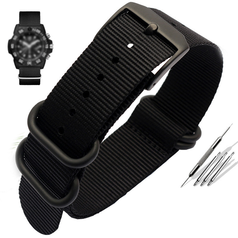 Outdoor Nylon Canvas  Water Ghost Watch Strap