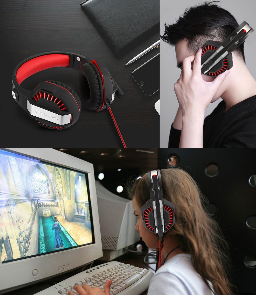 Computer Gaming Headset Headset E-sports Headset with Microphone Microphone