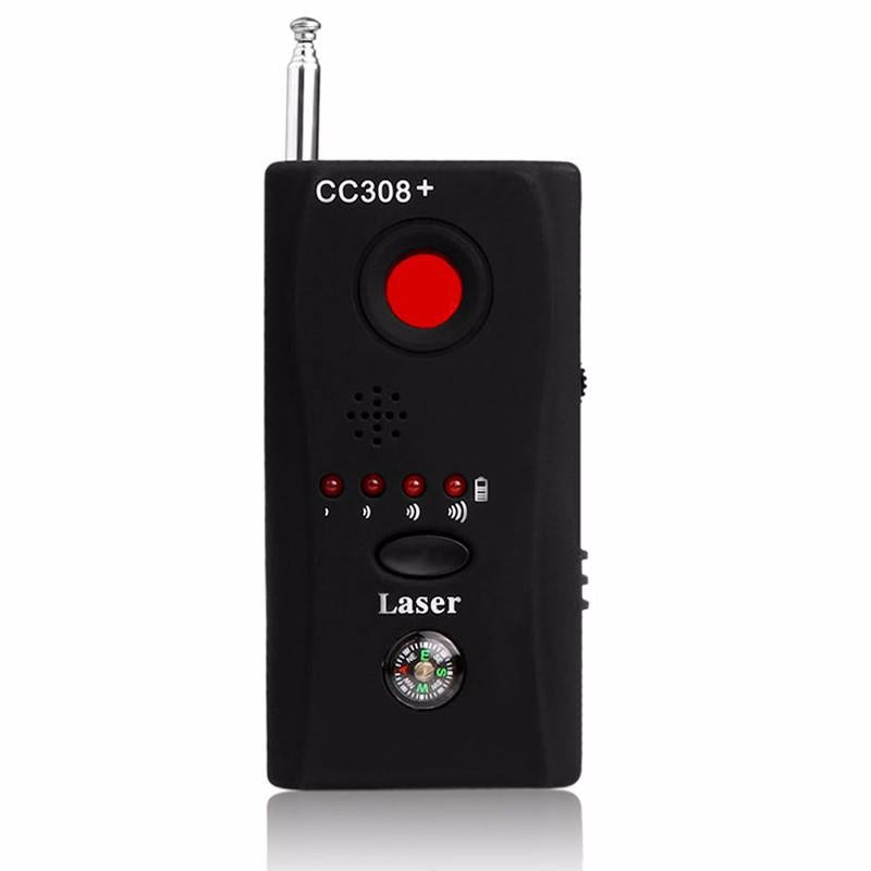 1 PCS Full Range Wireless Signal Detector Anti Spy Camera WIFI GSM RF Terminal device Finder CC308+ Hidden peephole in Hotel