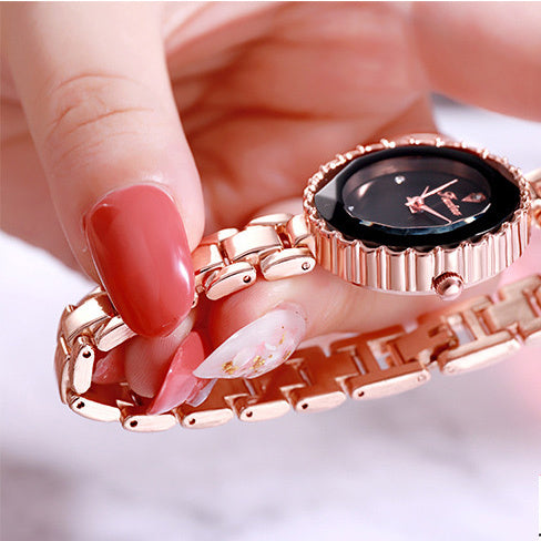 Waterproof quartz ladies watch