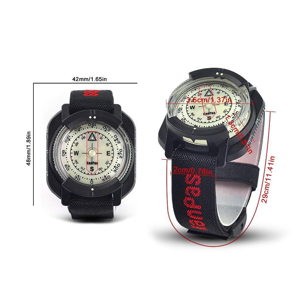 Watch style outdoor sports compass