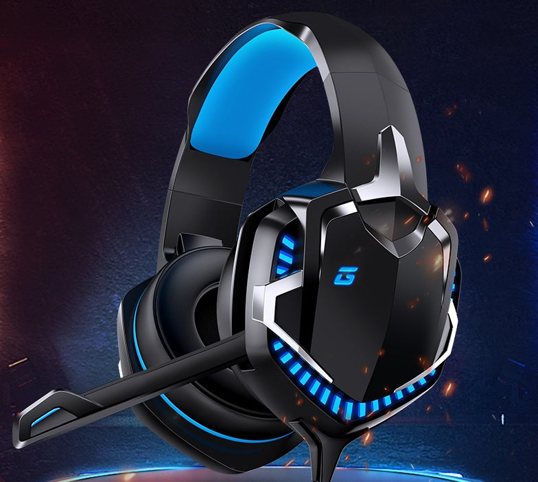 Head-mounted gaming headset