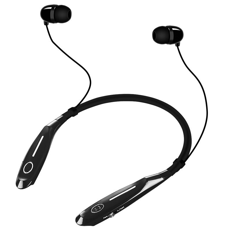 Neck-Mounted Stereo Magnetic Sports Headphones