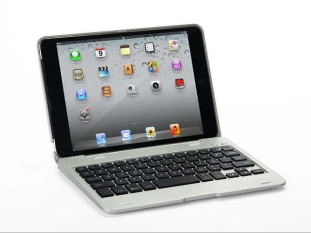 Compatible With Bluetooth Keyboard, Aluminum Case For IPad Mini