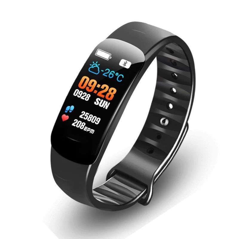 C1plus Smart Bracelet Anti-Watercolor Screen Bluetooth Pedometer