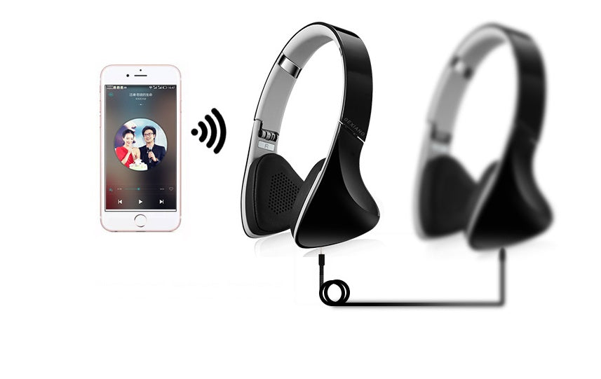 Wireless sports bluetooth headset headset folding