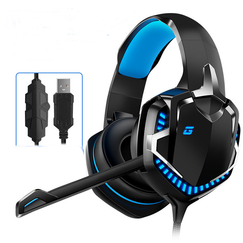 Head-mounted gaming headset