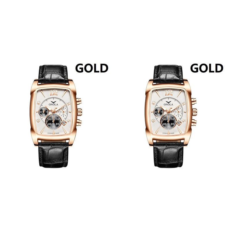 Business casual multifunctional men's quartz watch