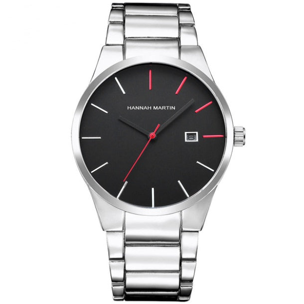 Multifunctional calendar quartz watch