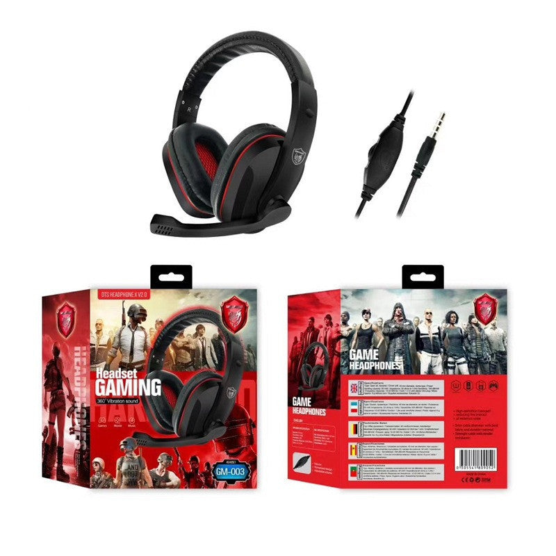 Gaming heavy bass computer headset