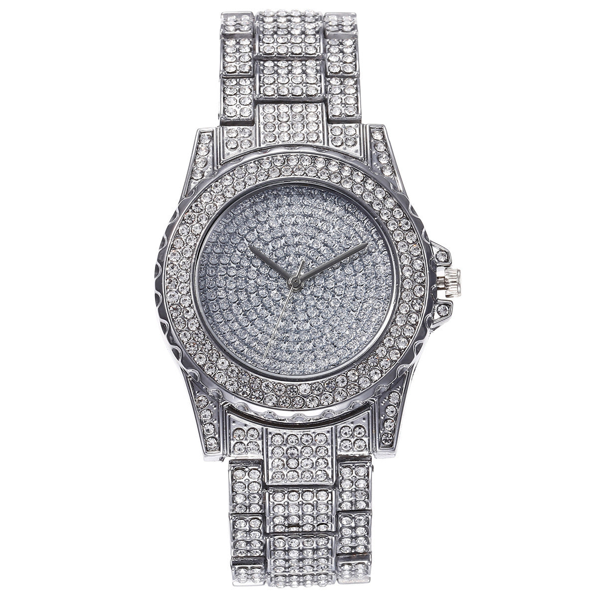 Diamond-studded watch set