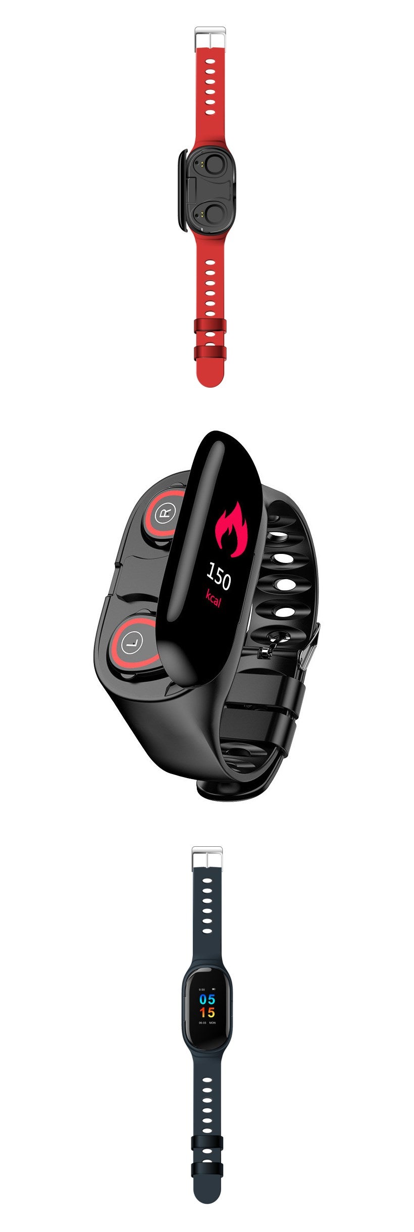 Bluetooth headset watch bracelet