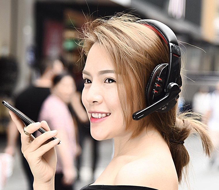 Headset wireless bluetooth headset