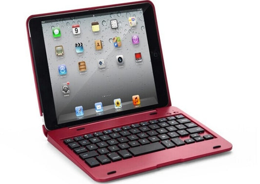 Compatible With Bluetooth Keyboard, Aluminum Case For IPad Mini