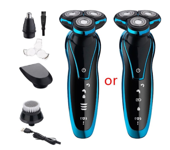 4D floating shaver