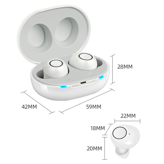 Wireless stealth hearing aid