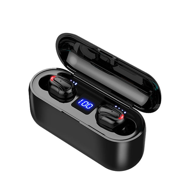 Q32-1 Bluetooth Headset LED Binaural 5.0