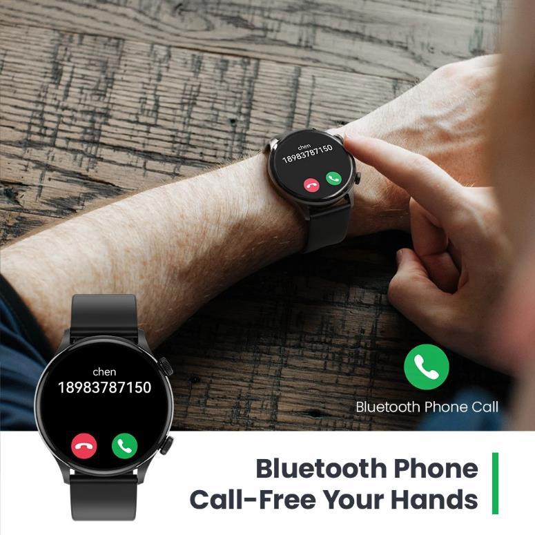 Bluetooth Smartwatch Call Sports Heart Rate Blood Oxygen