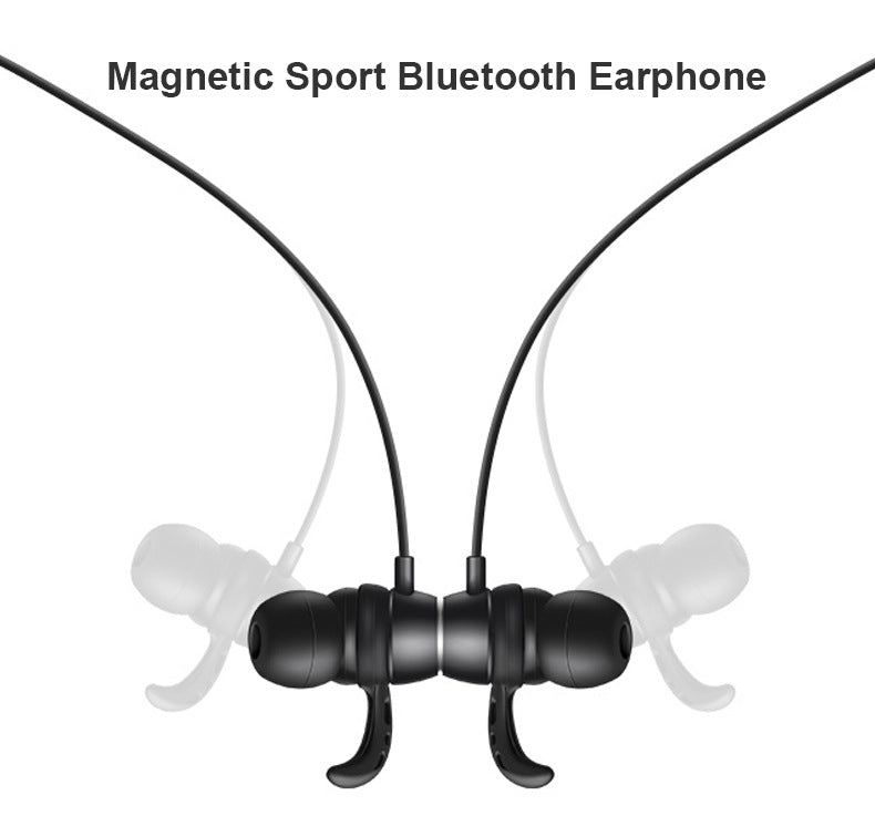 Magnetic Stereo Wireless Bluetooth Headphone