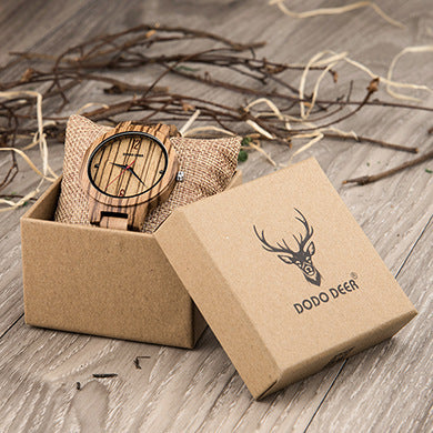 Fashion wooden watch