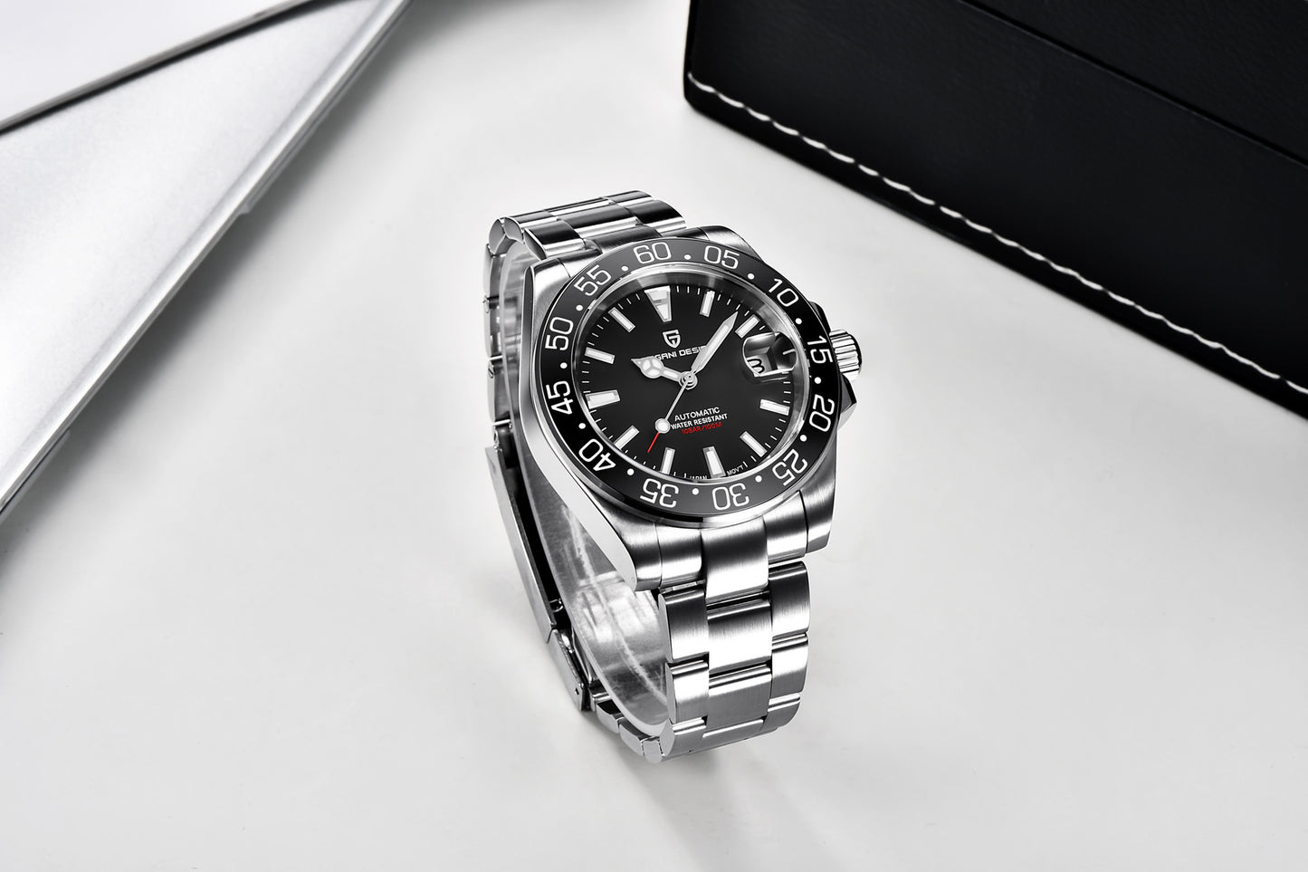 Men's business waterproof mechanical watch