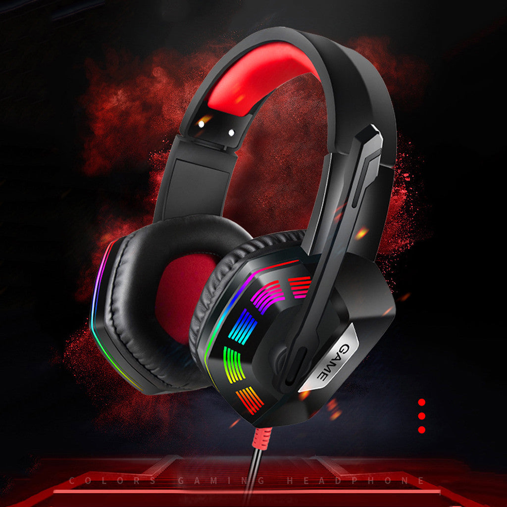 Headset wired luminous headset