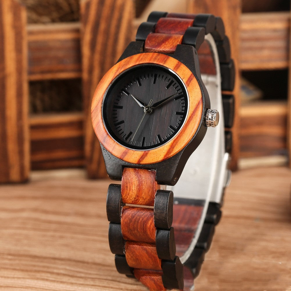 Bamboo wood watch