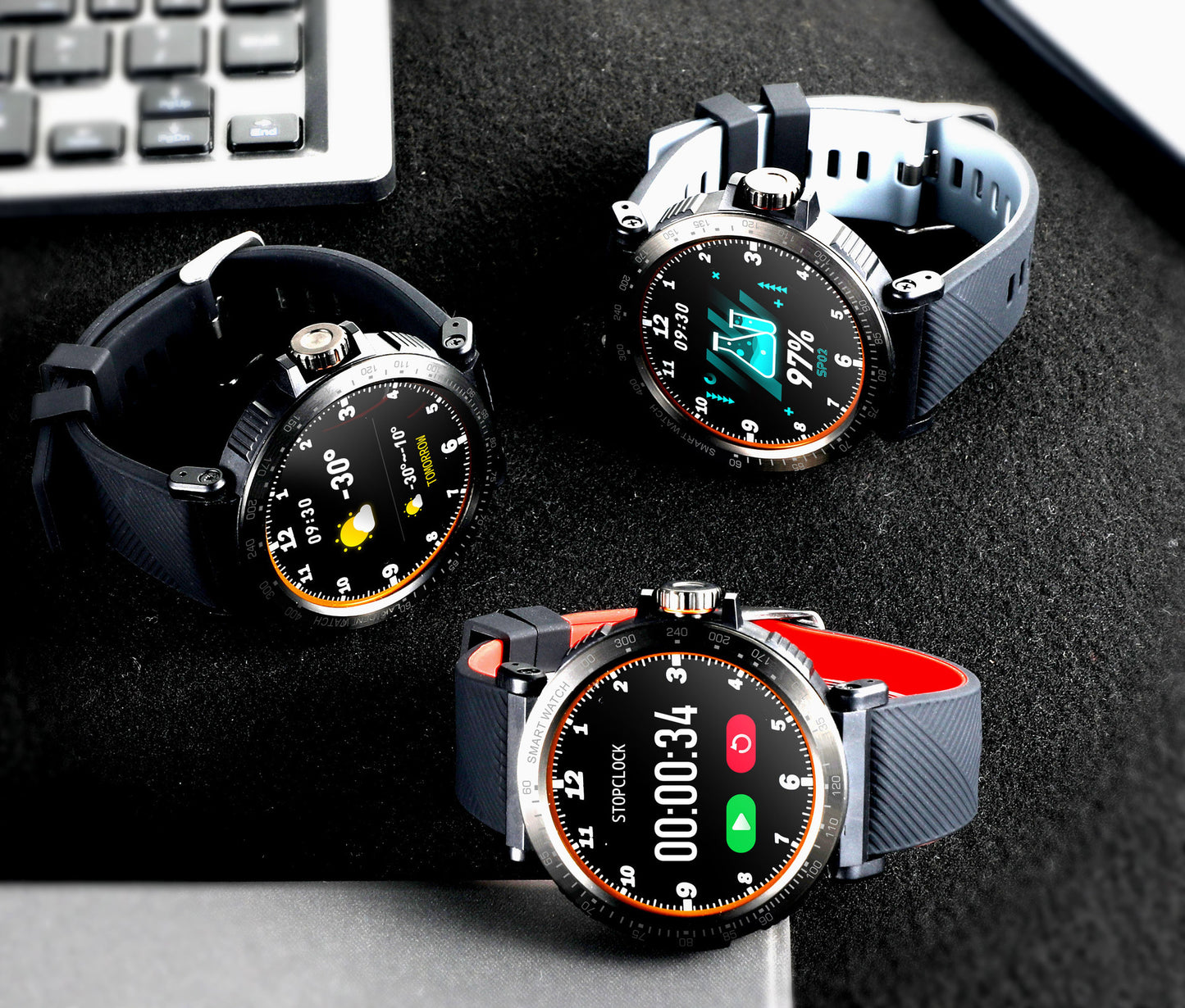 K18 touch screen multi sports watch