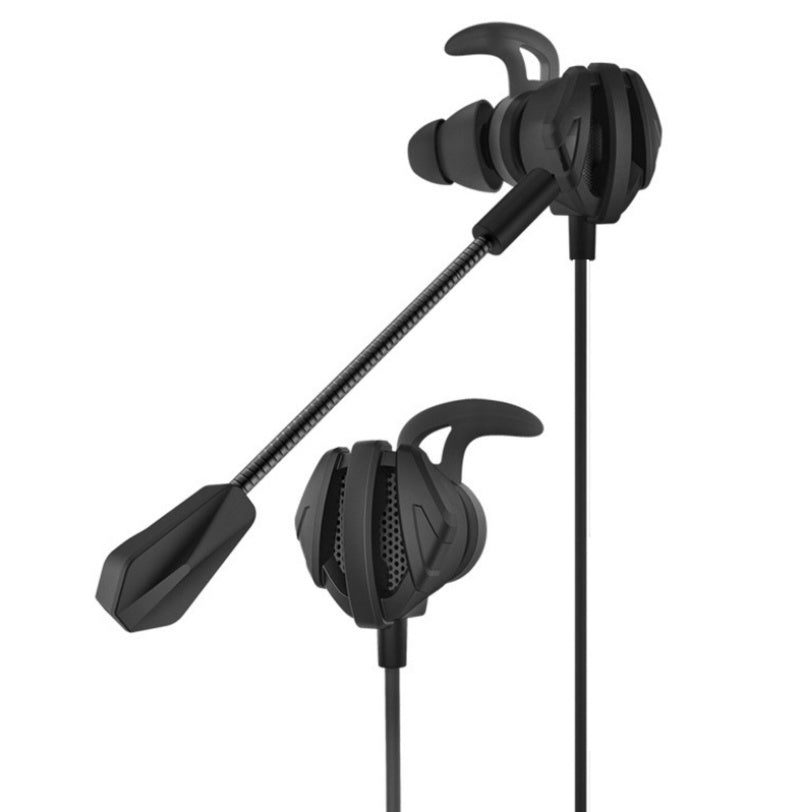 E-sports with wheat plug-in game mobile game headset in-ear mobile phone computer universal wired headset to eat chicken headphones