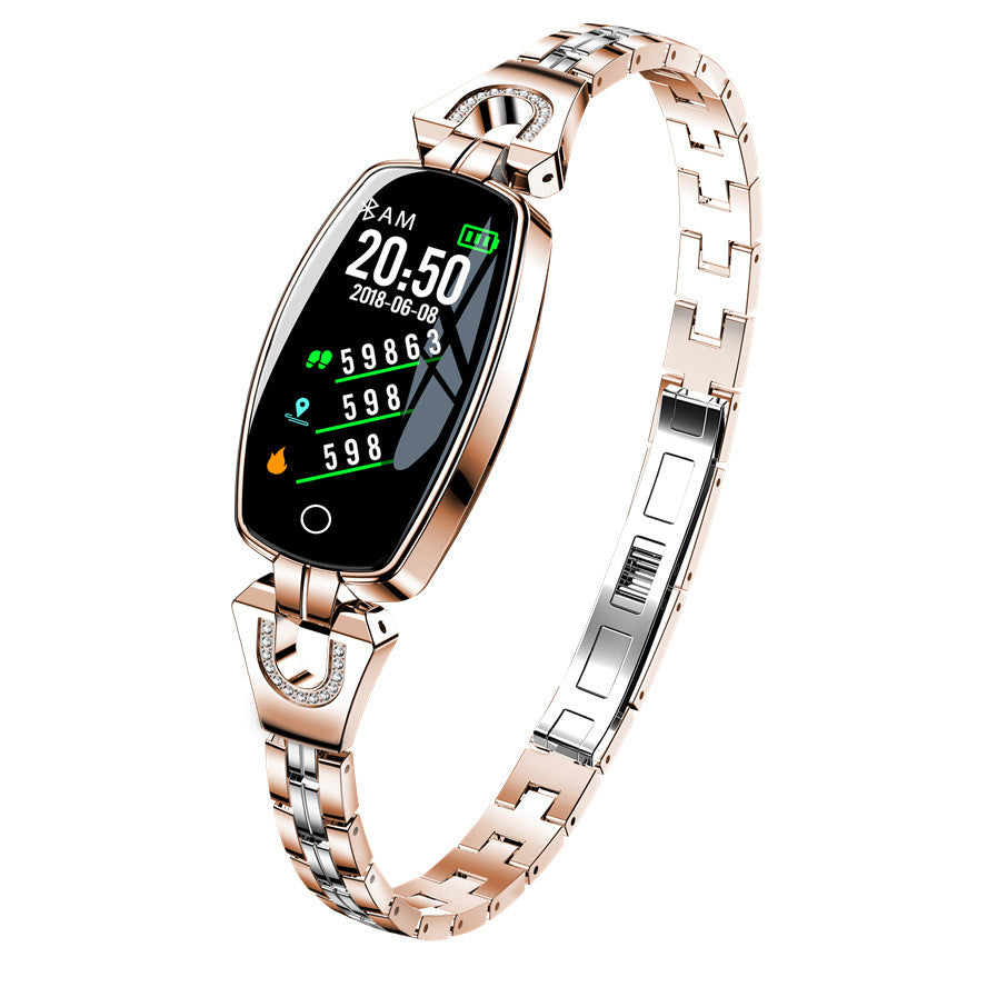 H8 Smart Lady Bracelet Heart Rate Blood Pressure Smart Watch