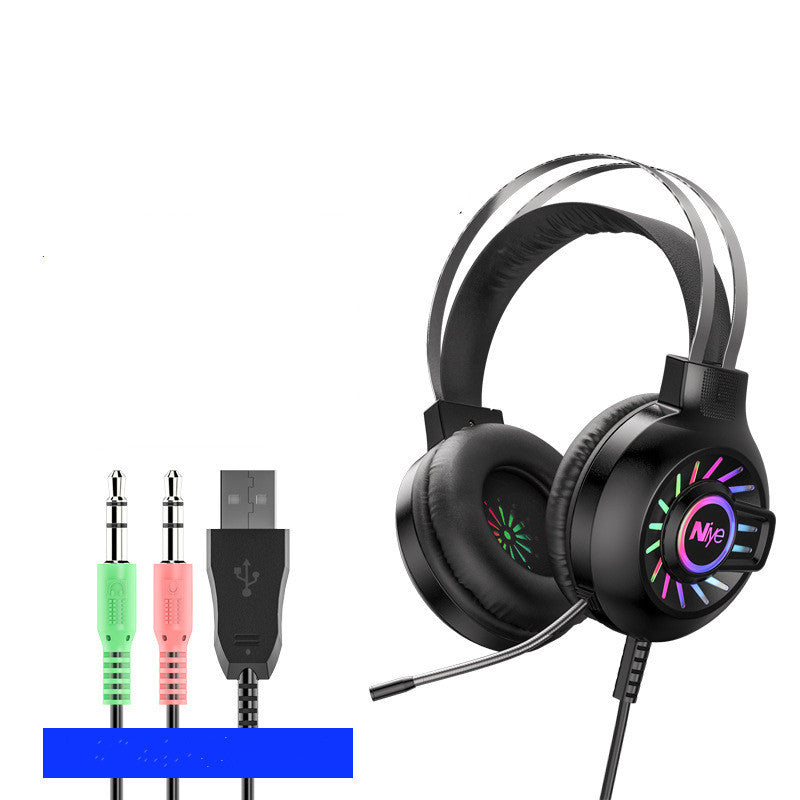 Head-Mounted Notebook Desktop Computer Gaming Headset