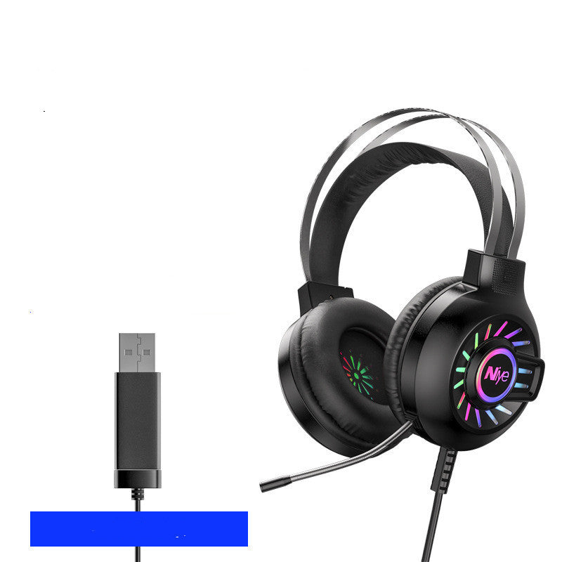 Head-Mounted Notebook Desktop Computer Gaming Headset