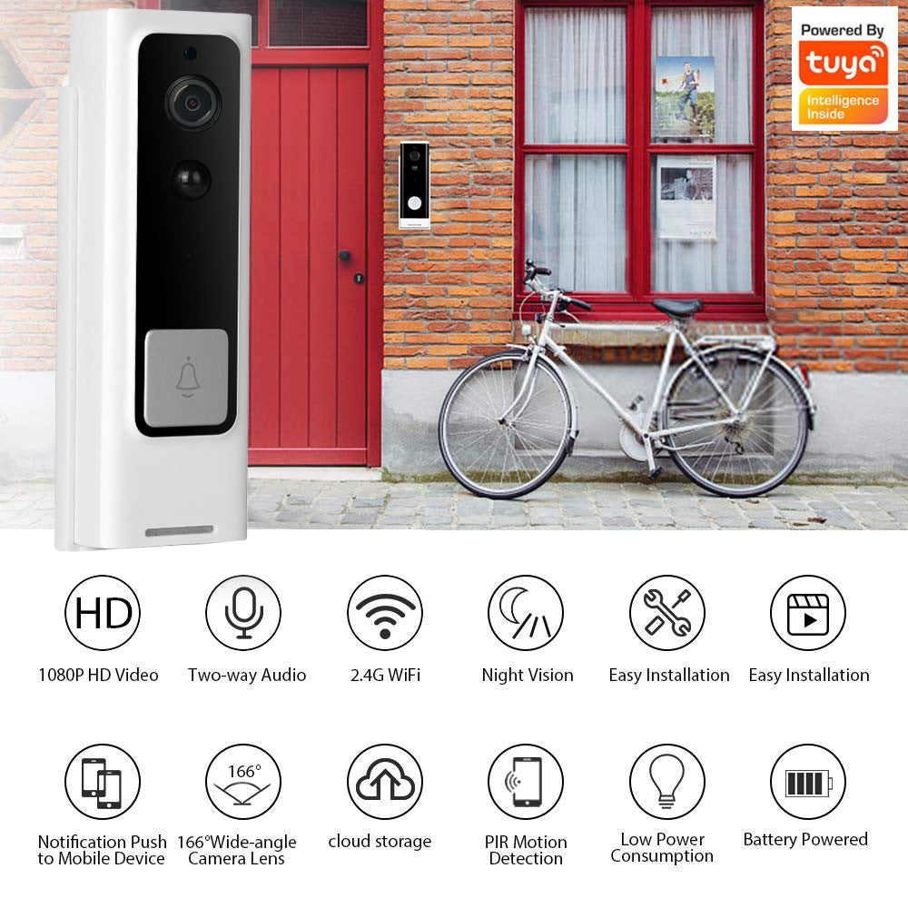 Intelligent 1080P Network Wireless Video Intercom Camera