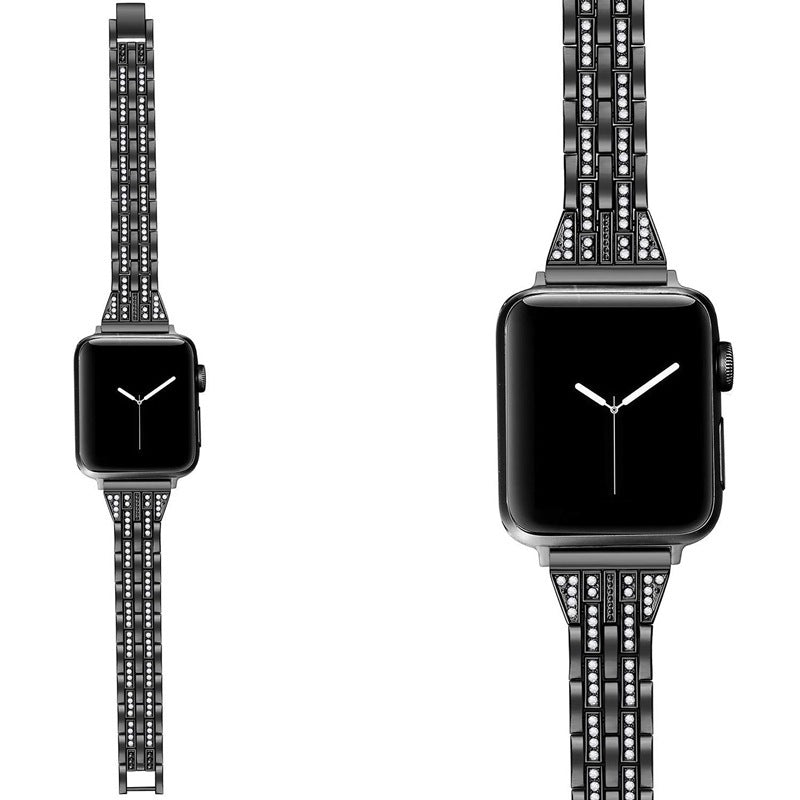 Suitable For Apple Watch With Apple Watch345 Generation Stainless Steel Strap